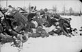 Padlí rudoarmějci po porážce v cholmském kotli v lednu 1942