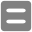 White equals sign on grey rounded square.svg