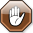 Stop hand nuvola brown.svg
