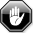 Stop hand nuvola black.svg