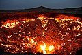 Natural gas field "Door to Hell" in Derweze, Turkmenistan.