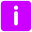 White i in purple rounded square.svg