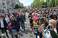 Průvod „Nesmrtelného pluku“ v Doněcku 9. května 2016
