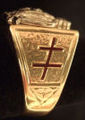 33rd degree masonic ring.