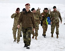 Pavel na základně Pfullendorf v Německu (2016)
