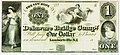 Delaware Bridge Company Dollar.