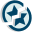 Symbol unsupport star blue.svg