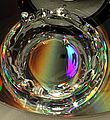 Impact of water droplet.